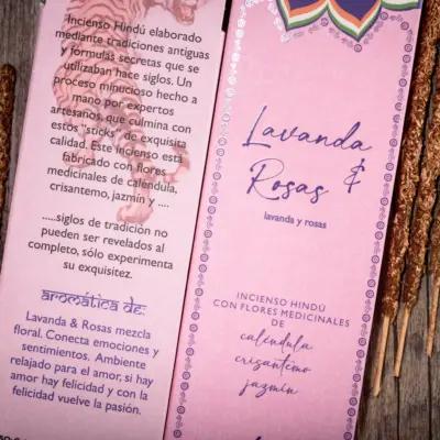 Incienso Lavanda & Rosas
