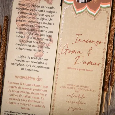 Descubre el incienso Goma Damar, ideal para purificar tu espacio, mejorar la concentración y promover la paz interior. Perfecto para meditar y relajarte.