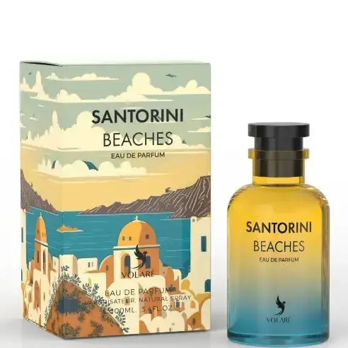 Perfume árabe unisex Santorini  Beaches 