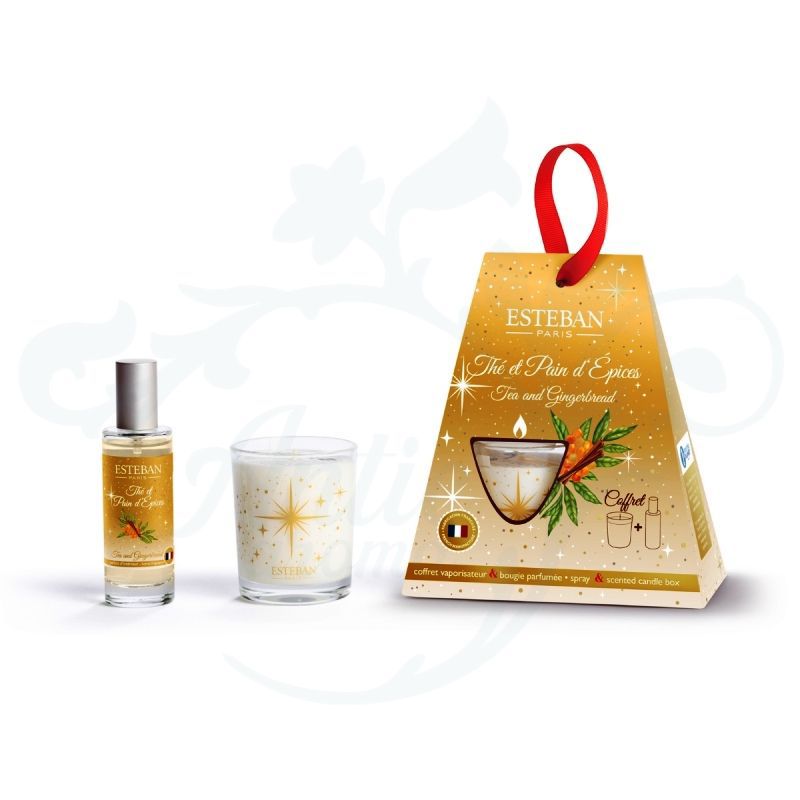 Cofre navideño Vela Spray The Et Pain D`epices