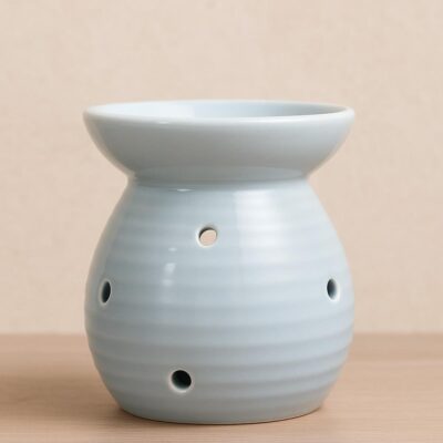 Quemador de ceras gris